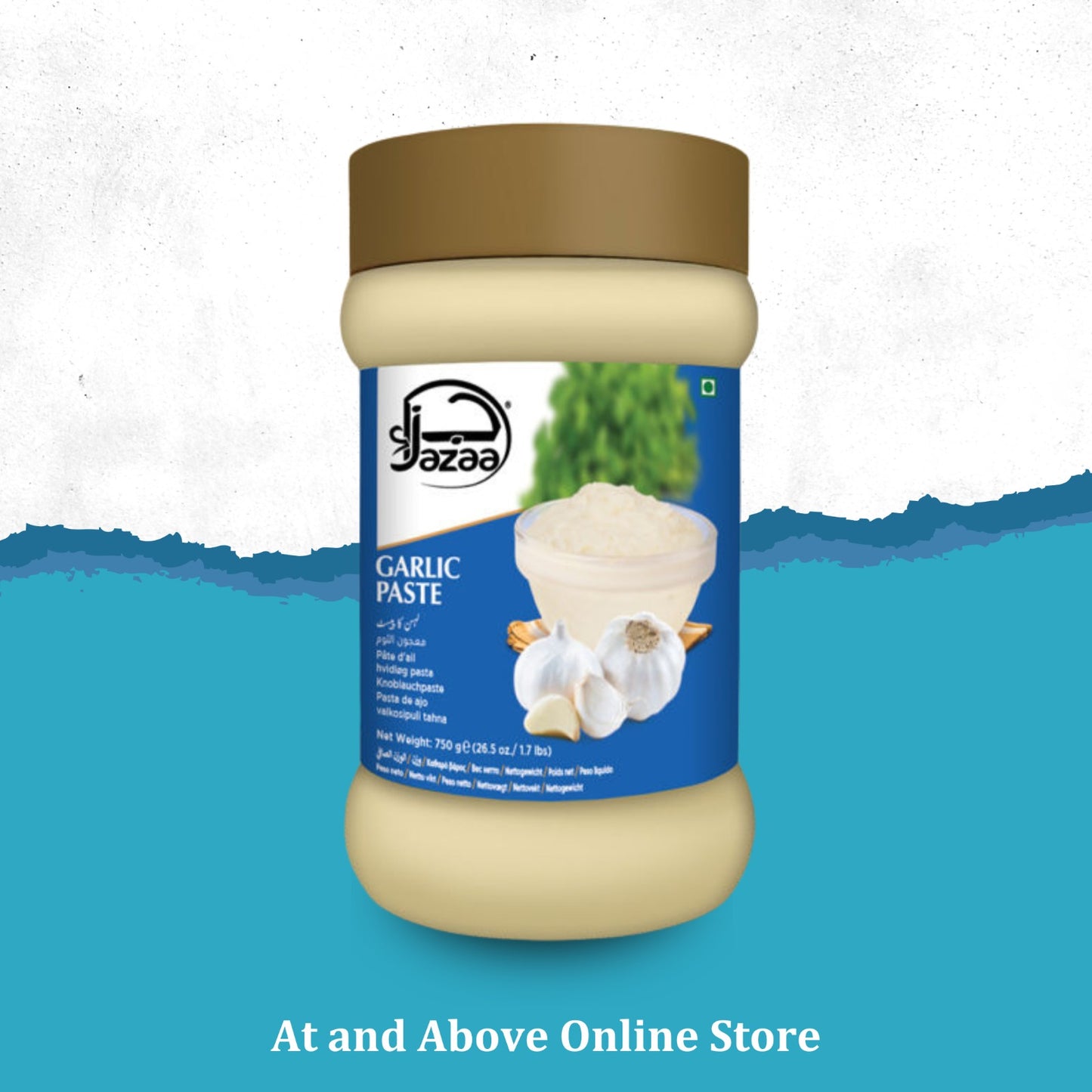 Jazaa Garlic Paste 12X750 GM
