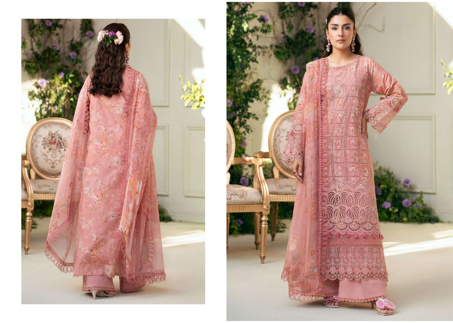 Festive Wear Embroidered Lawn – Unstitched Edition