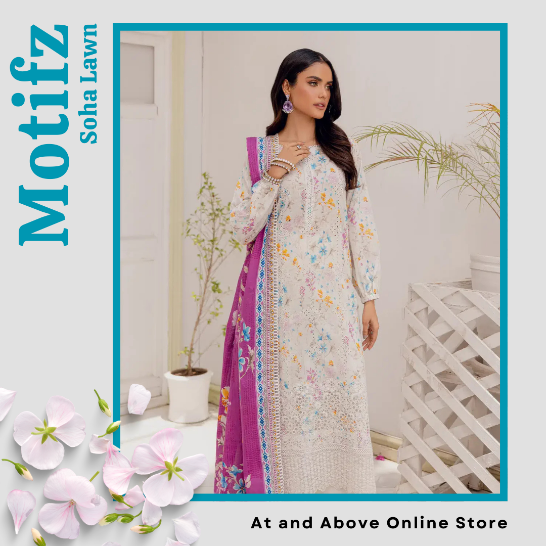 Luxury Embroidered Lawn Suit