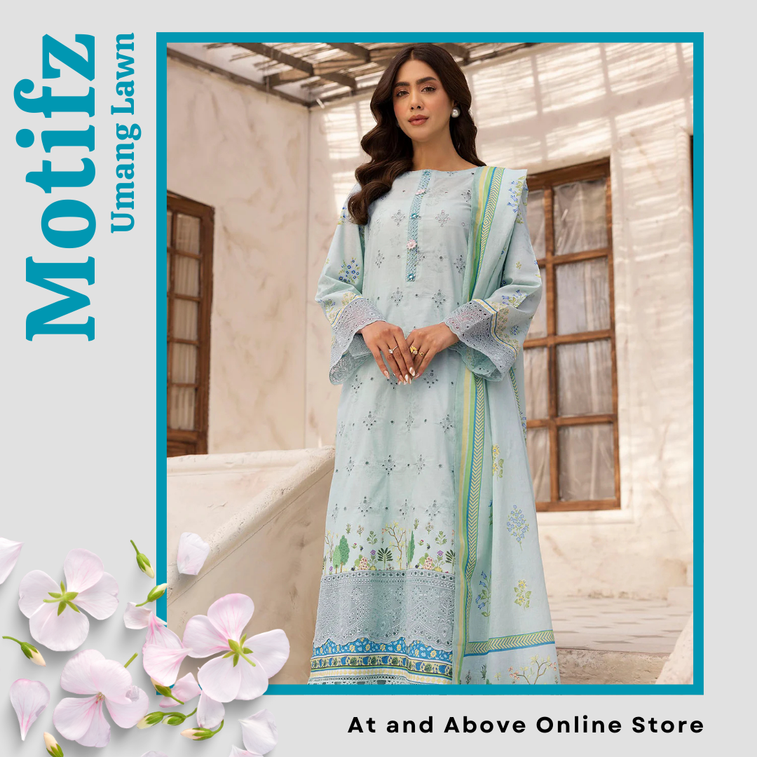Premium Digital Printed Lawn Three-Piece Collection