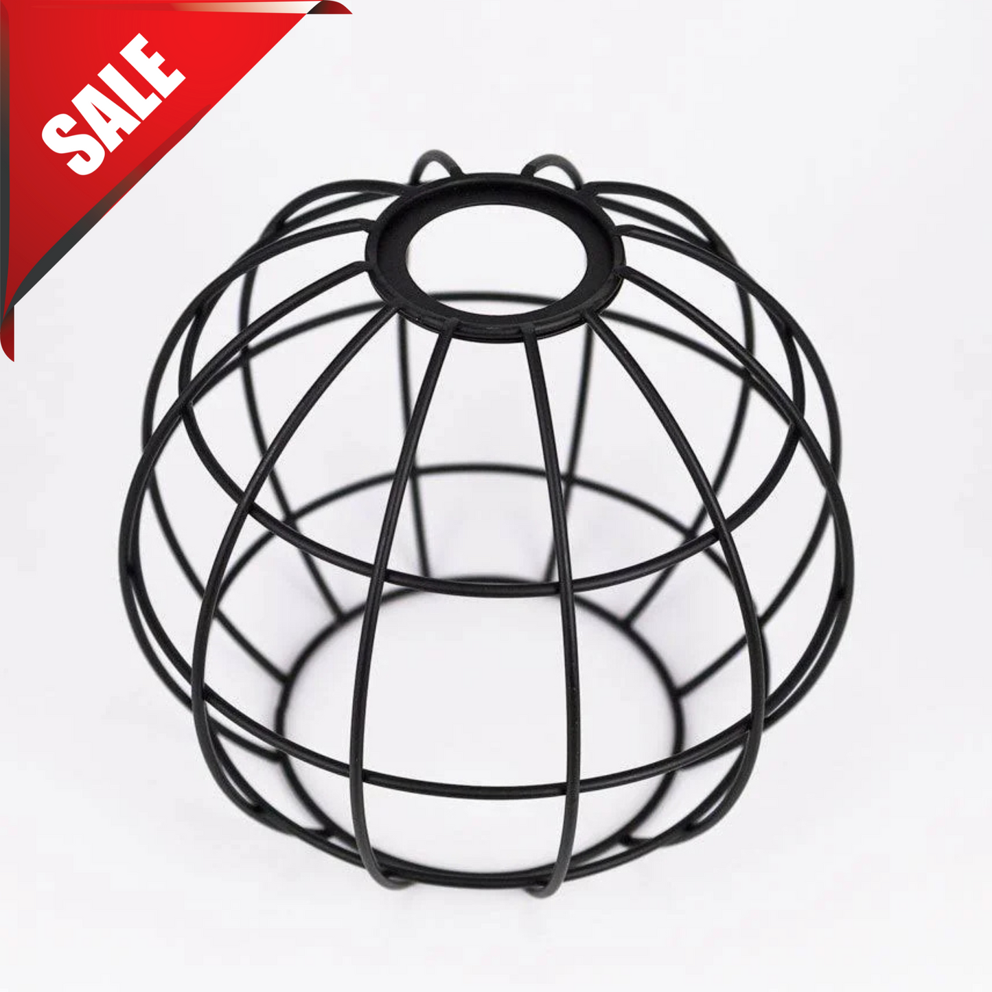 Black Iron Edison Lamp Shade