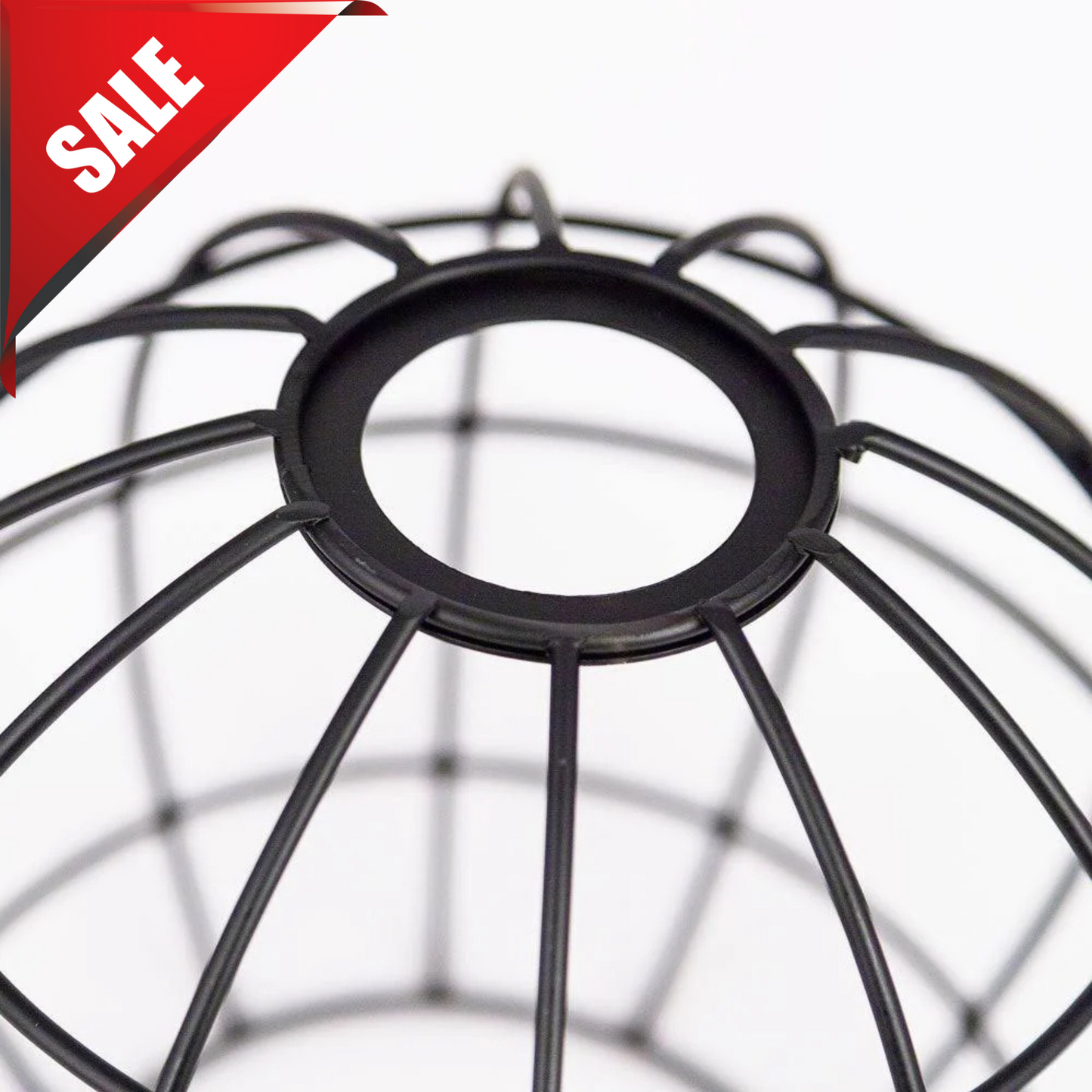 Black Iron Edison Lamp Shade