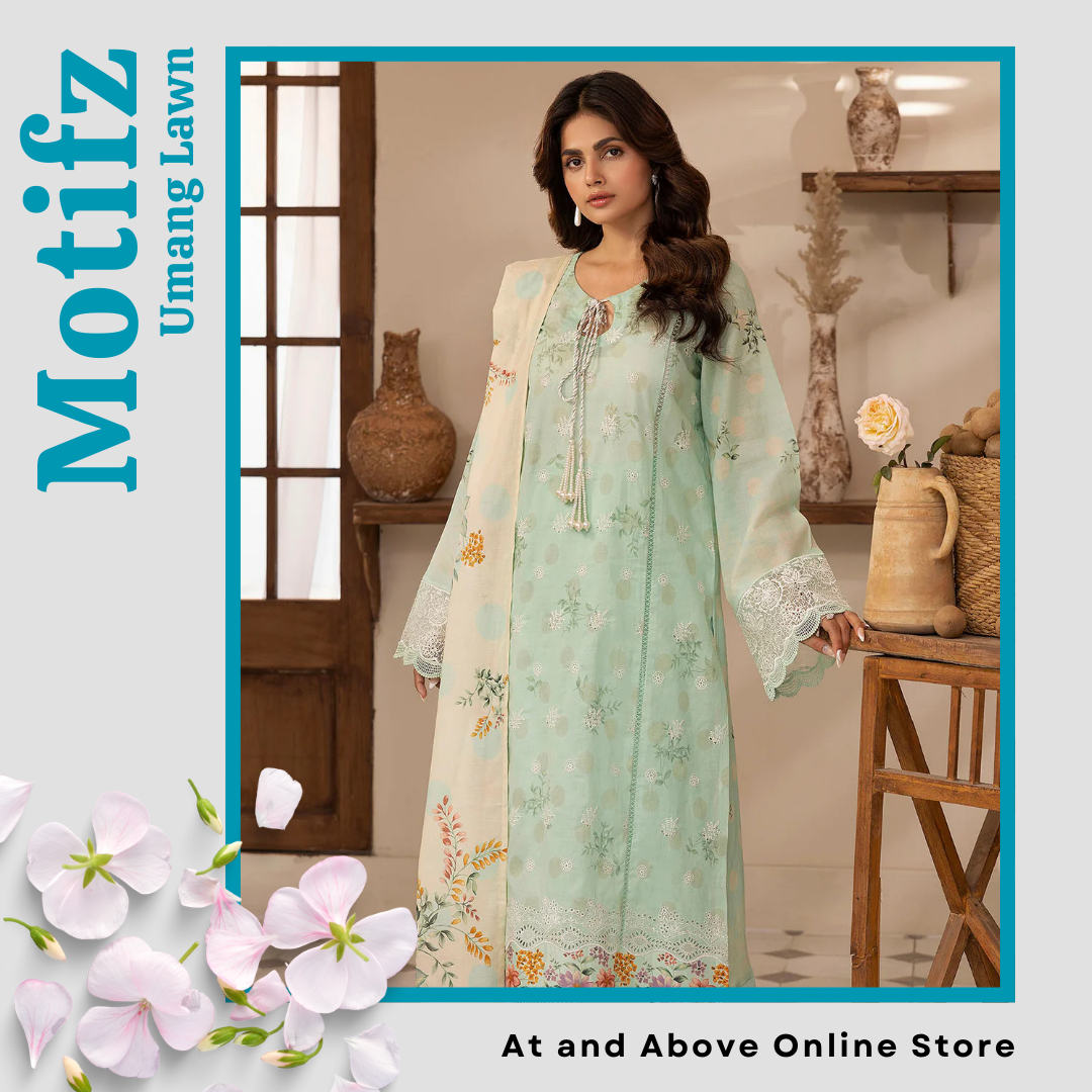 Festive Eid Digital Print Lawn 3PC