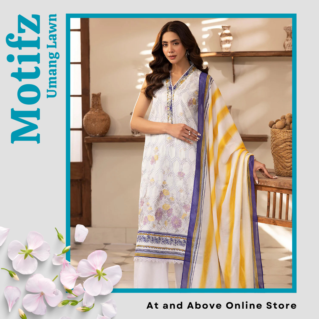 Festival Glow Digital Printed Lawn 3-Piece Suit