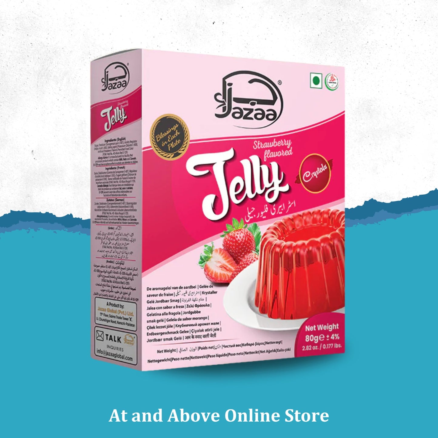 Jazaa Strawbery Jelly 80G