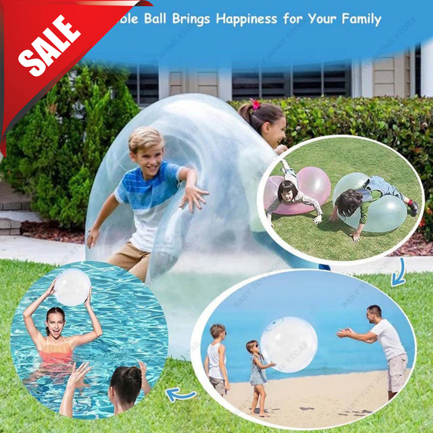 Inflatable Bubble Ball