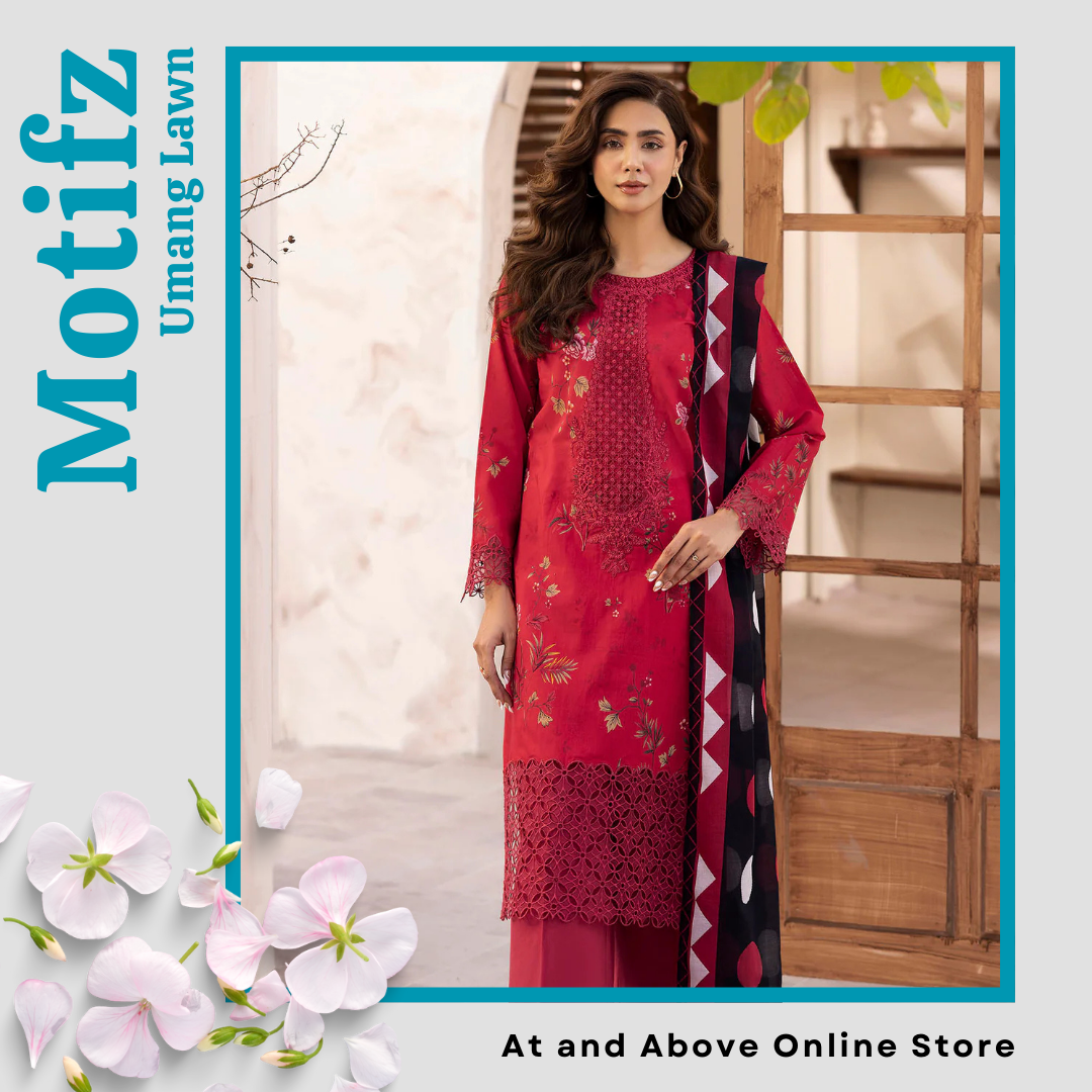 Elite Glow Digital Printed Lawn 3-Piece Suit