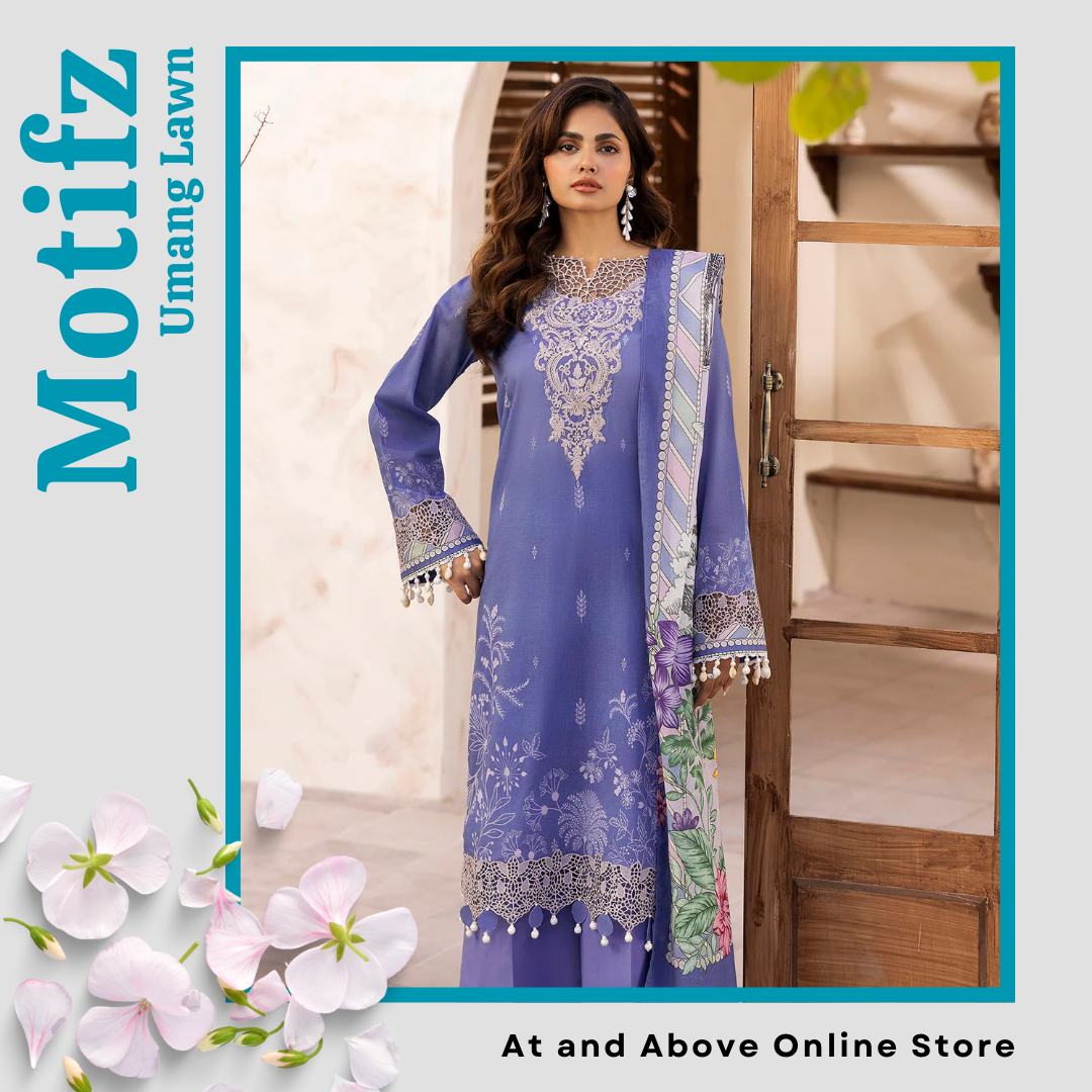 Glamorous Eid Glow Digital Print Lawn Dress