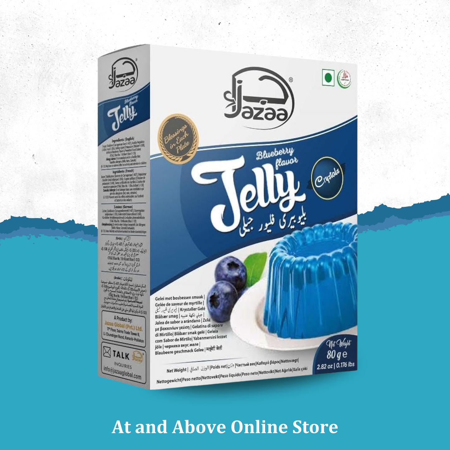 Jazaa Blueberry Jelly 80G