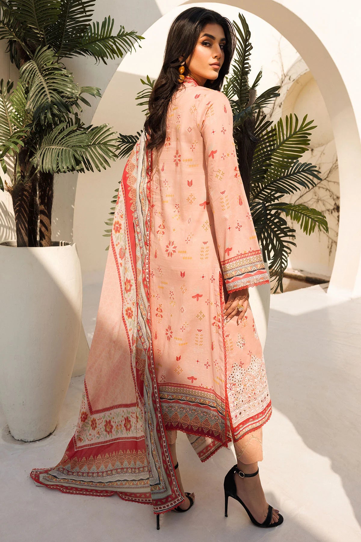 Timeless Digital Printed Lawn Suit – 3PC