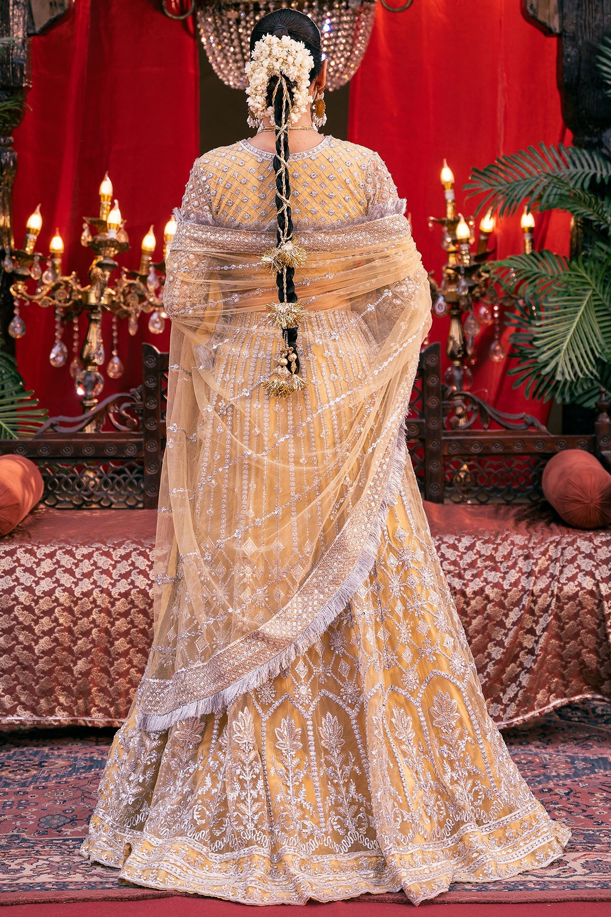 Fashion-Forward Silk Net Dress