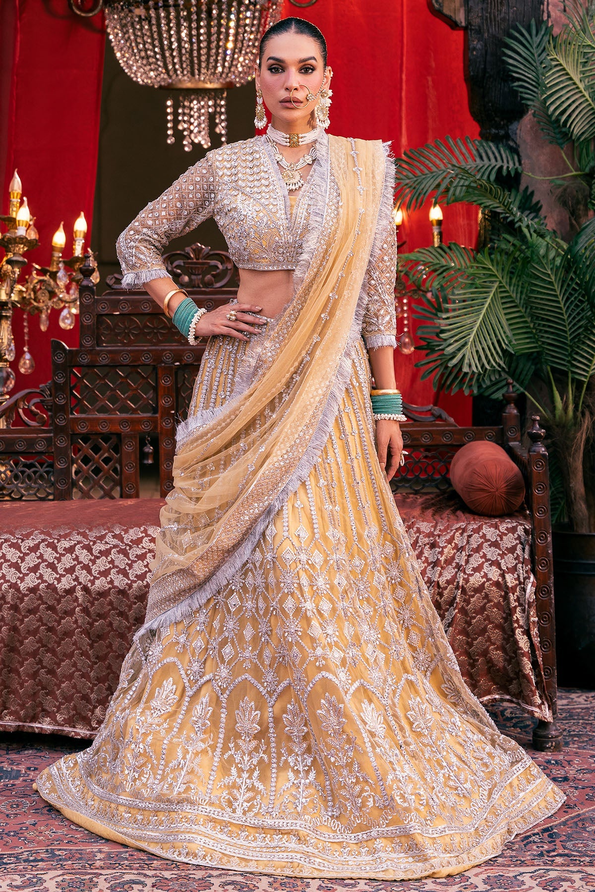 Fashion-Forward Silk Net Dress