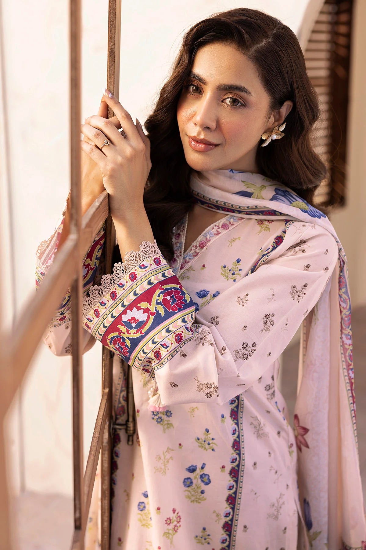 Summer Breeze Digital Printed Lawn Suit