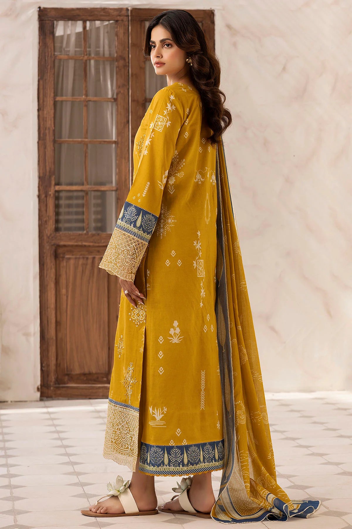 Summer Digital Print Lawn Ensemble