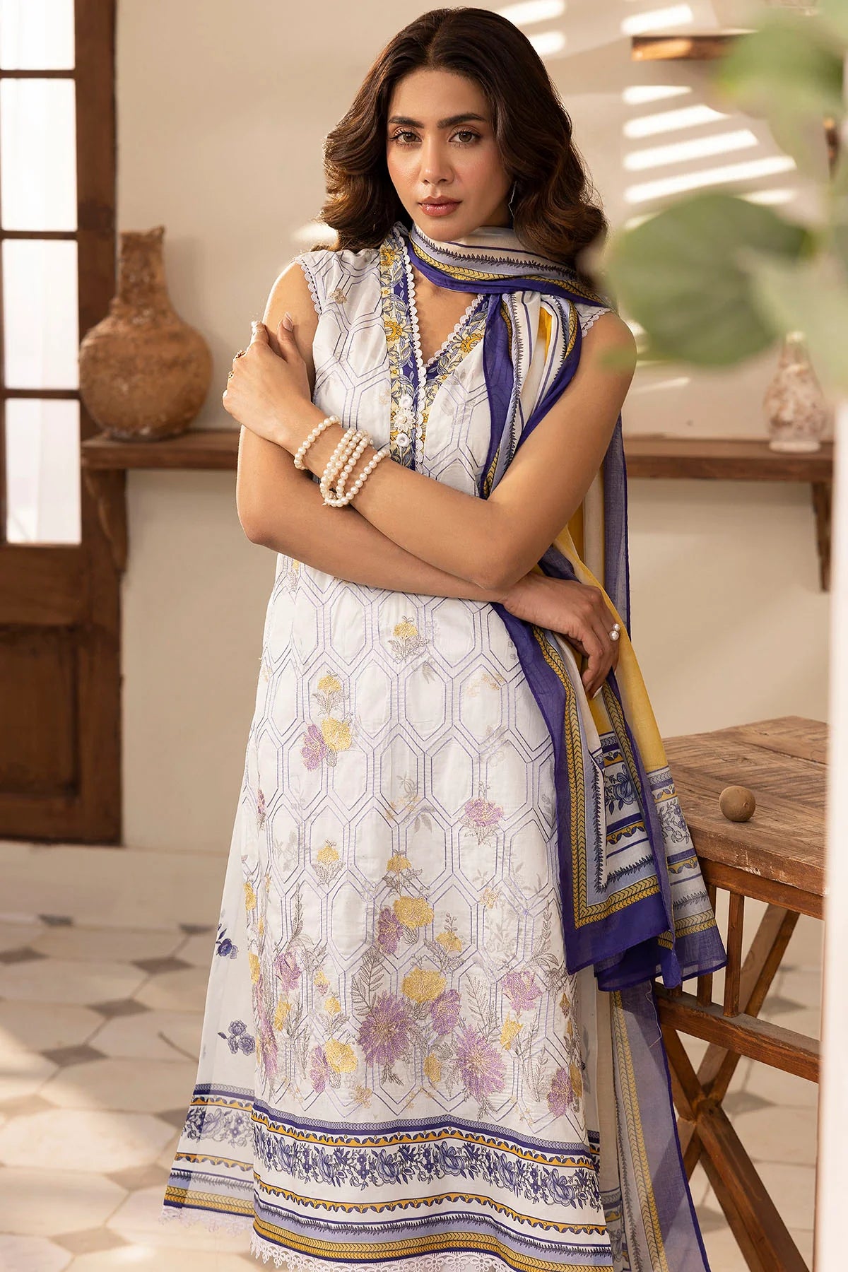 Festival Glow Digital Printed Lawn 3-Piece Suit