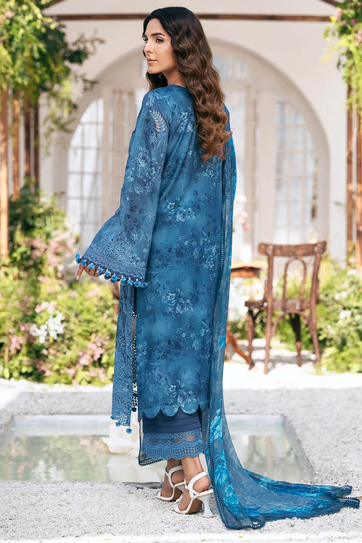 Classic Lawn Suit with Beautiful Embroidery
