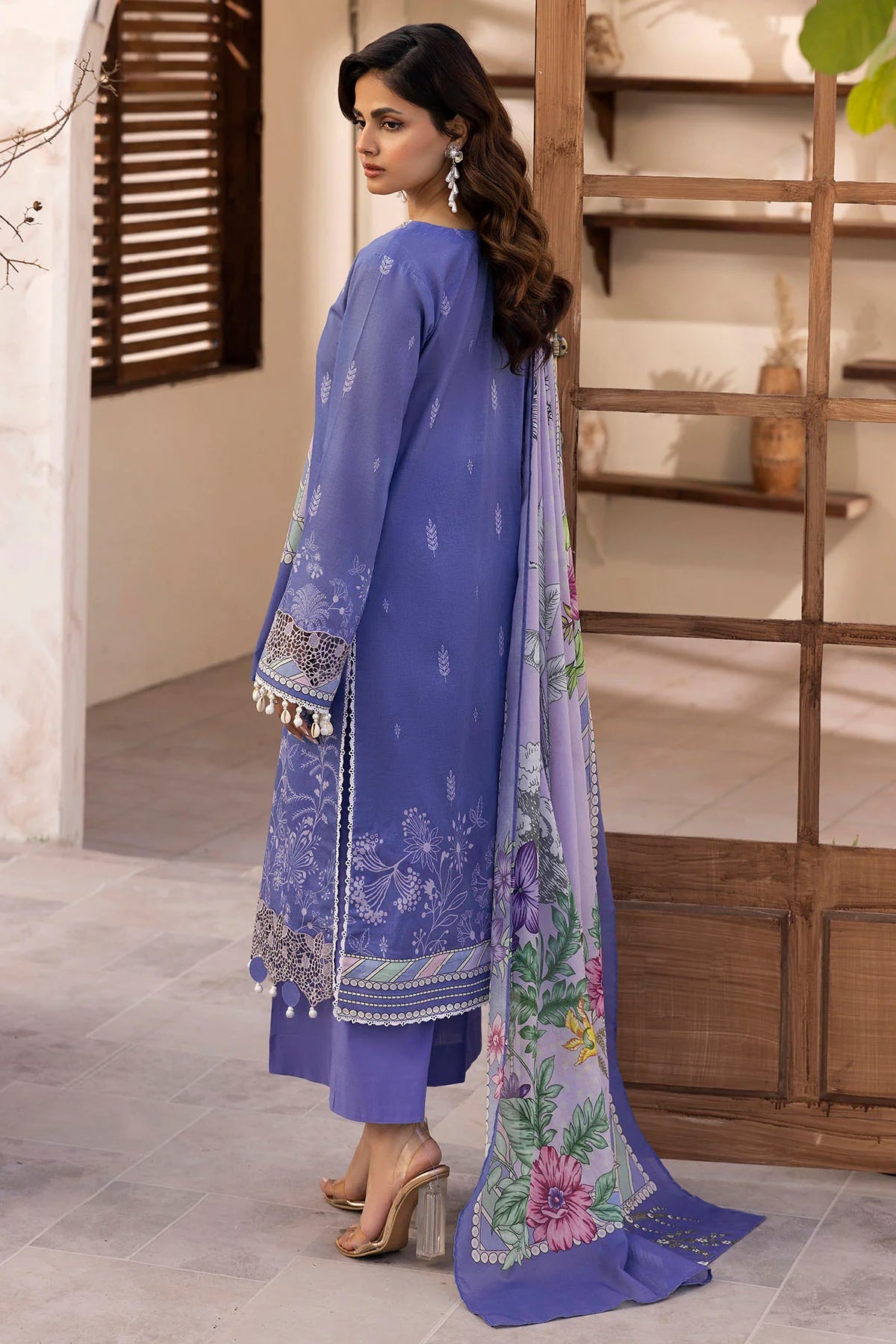 Glamorous Eid Glow Digital Print Lawn Dress