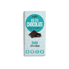 Sugar Free Dark Chocolate, Dark, 75% Cacao 100g