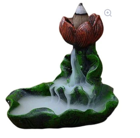 Leaf Shaped Backflow Incense Burner