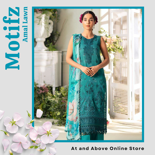 Luxury Lawn Ensemble with Fine Embroidery