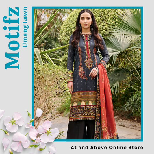 Festive Wear Digital Printed Lawn Suit