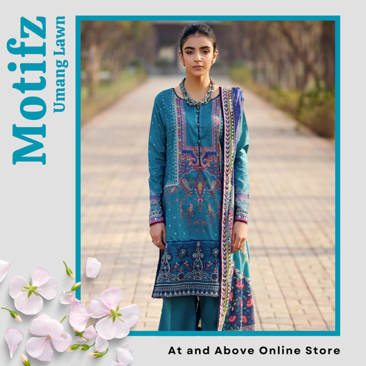 Lawn 3PC Set with Digital Prints