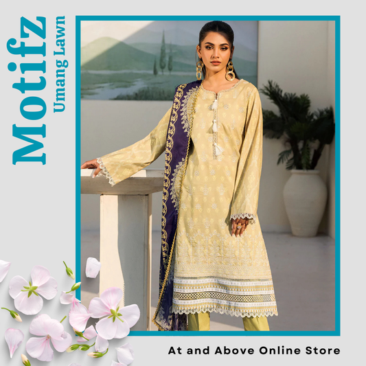 Trendy Digital Printed Lawn 3PC Attire