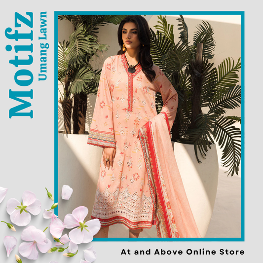 Timeless Digital Printed Lawn Suit – 3PC