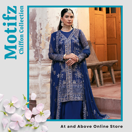 Silk Net Elegance with Exquisite Detailing