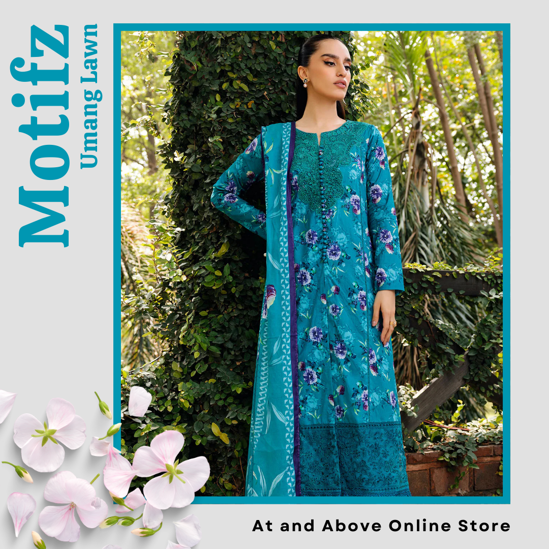 Refined Digital Printed Lawn Ensemble – 3PC