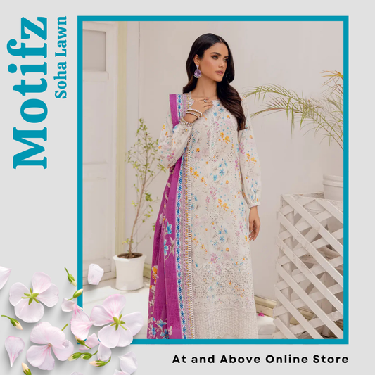 Luxury Embroidered Lawn Suit