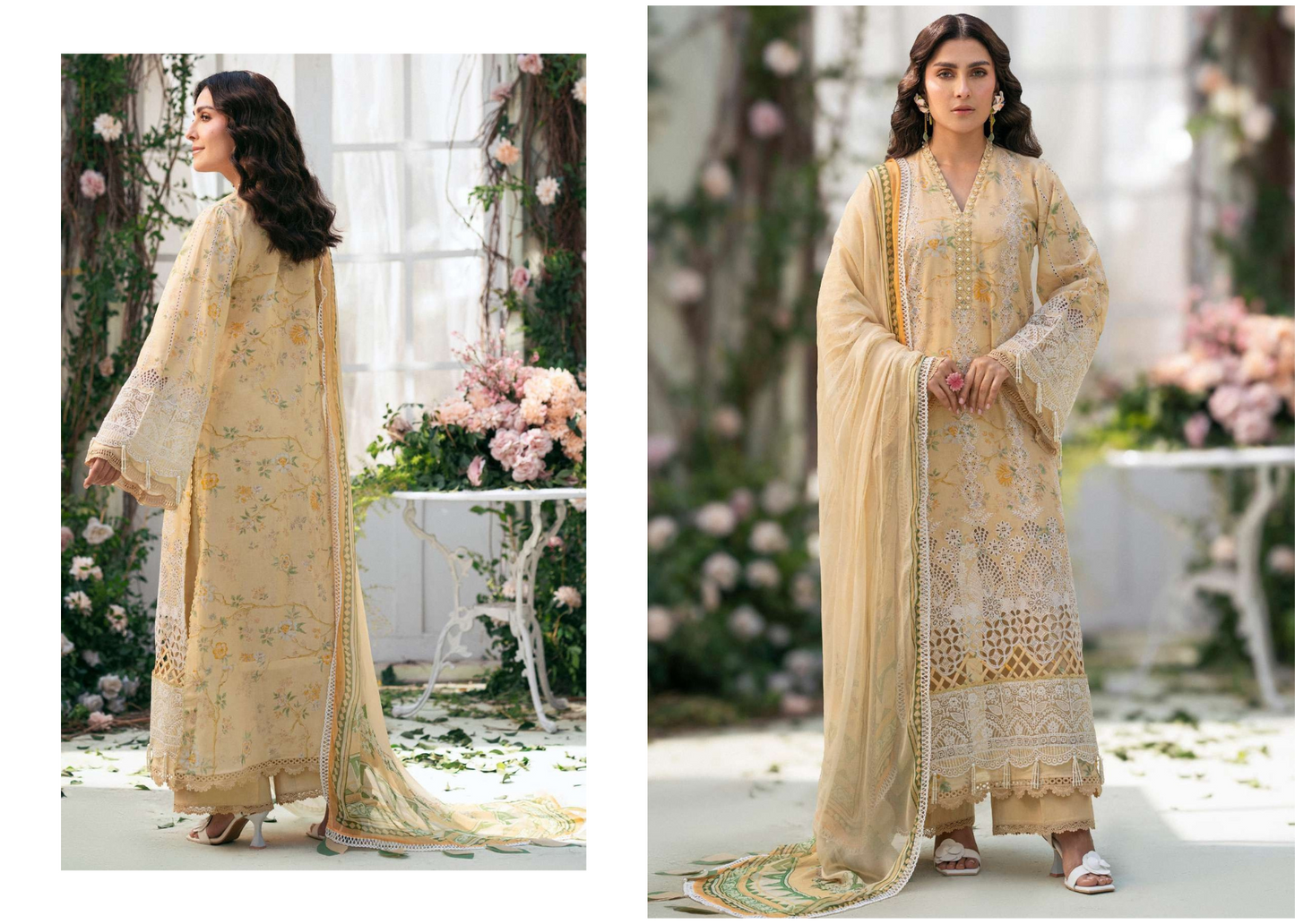 Luxury Lawn Suit with Artistic Embroidery
