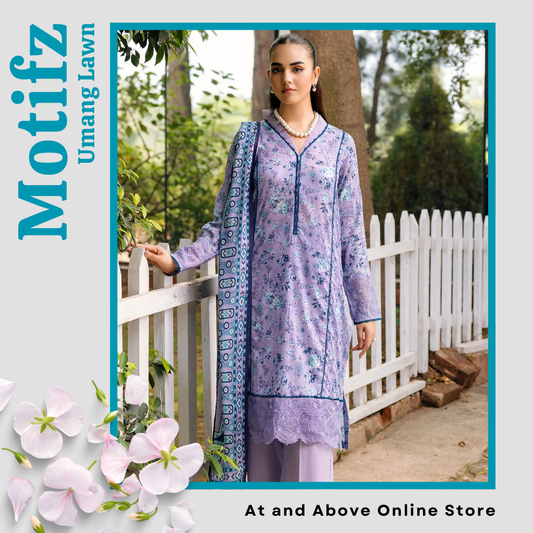 Stylish Digital Printed Lawn Suit – 3PC