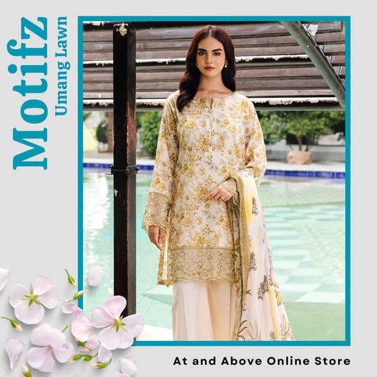 Graceful Digital Print Lawn Suit – 3PC