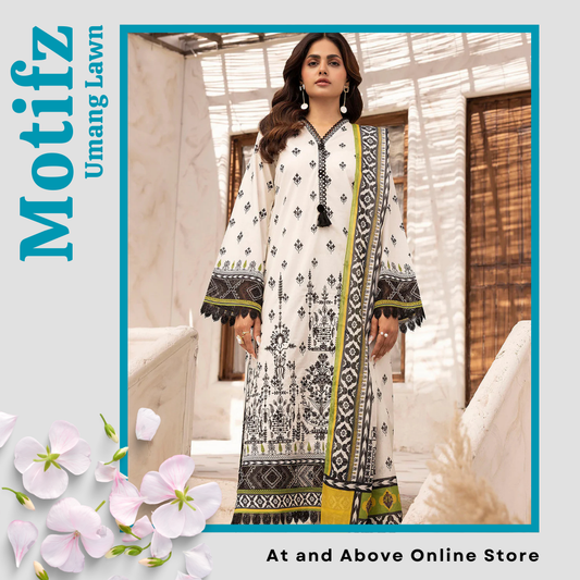 Summer Digital Print Lawn 3-Piece