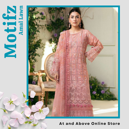 Festive Wear Embroidered Lawn – Unstitched Edition