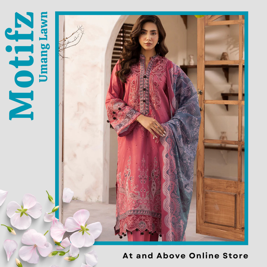 LuxeTouch Digital Printed Lawn Ensemble