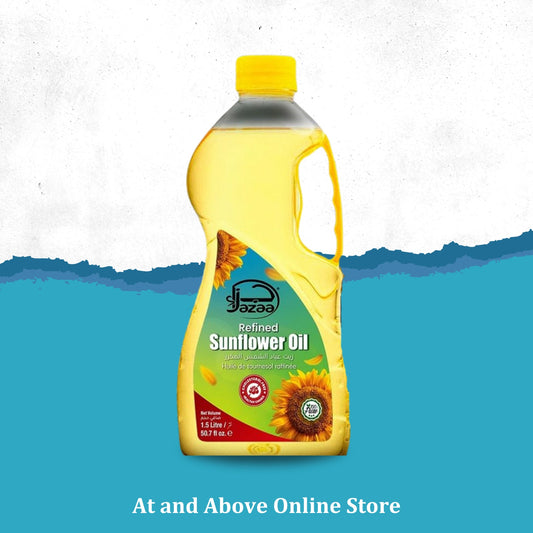 Jazaa Refined Sunflower Oil With Handle 1.5LTR