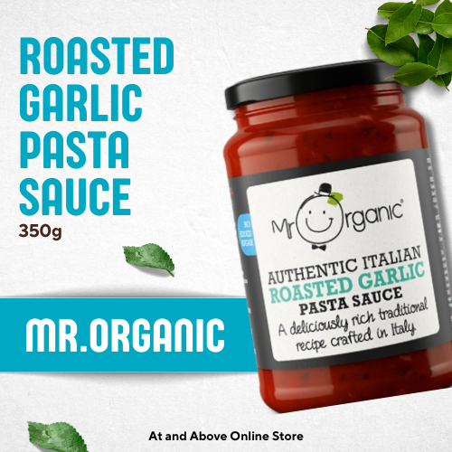AUTHENTIC NAS TOM & ROASTED GARLIC PASTA SAUCE 350G