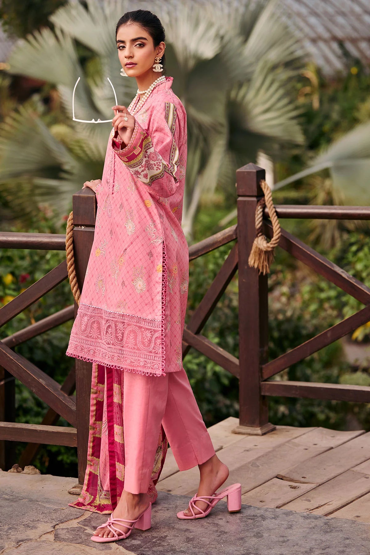 Designer Digital Printed Lawn 3-Piece Suit