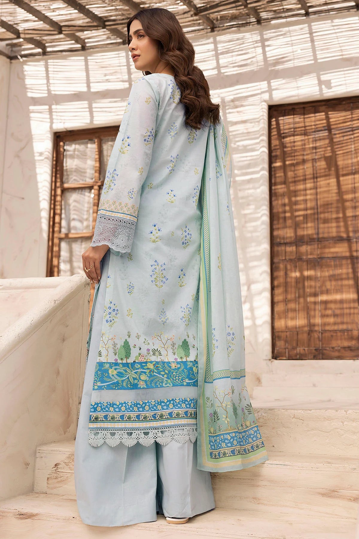 Premium Digital Printed Lawn Three-Piece Collection