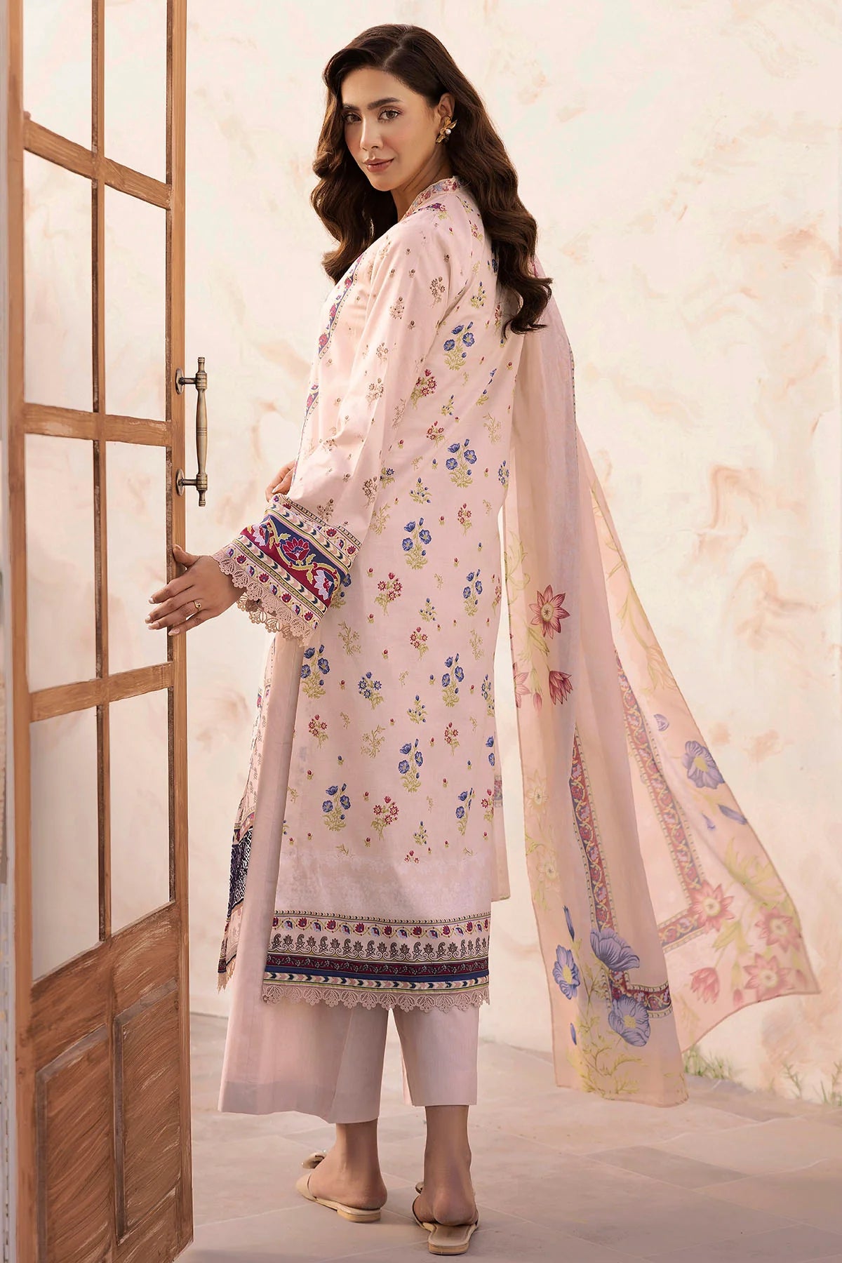 Summer Breeze Digital Printed Lawn Suit