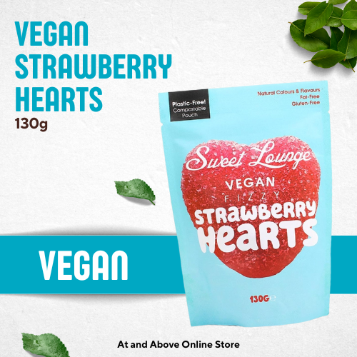 Strawberry Hearts 130g