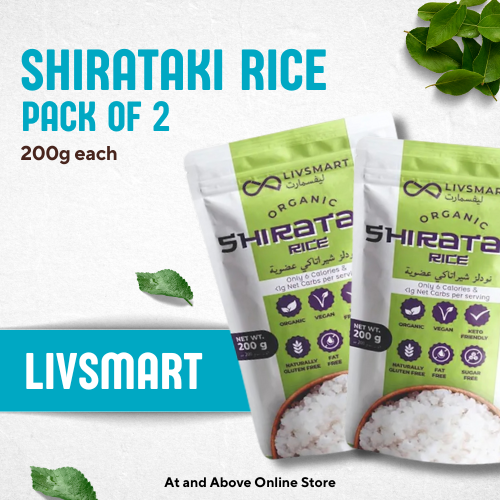 Livsmart Organic Shirataki (Konjac) Rice - Keto Rice